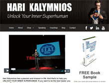 Tablet Screenshot of harikalymnios.com